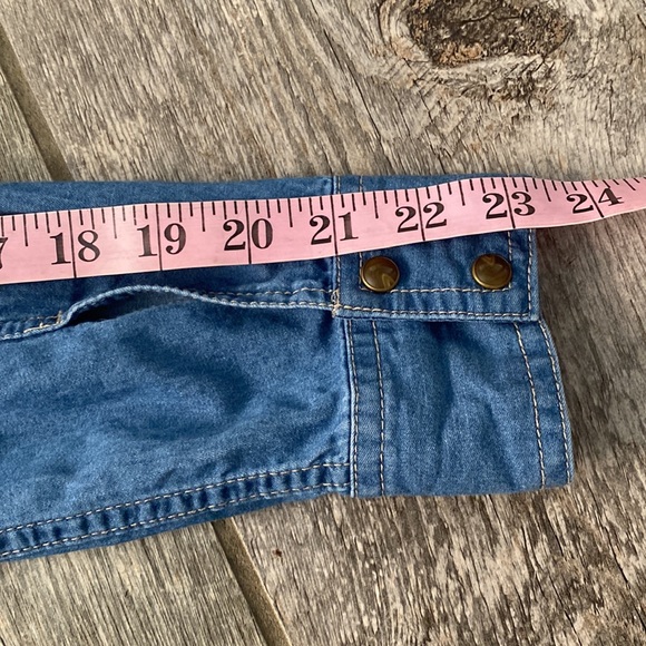 Pendleton Chambray Snap Up Shirt S - Picture 8 of 9